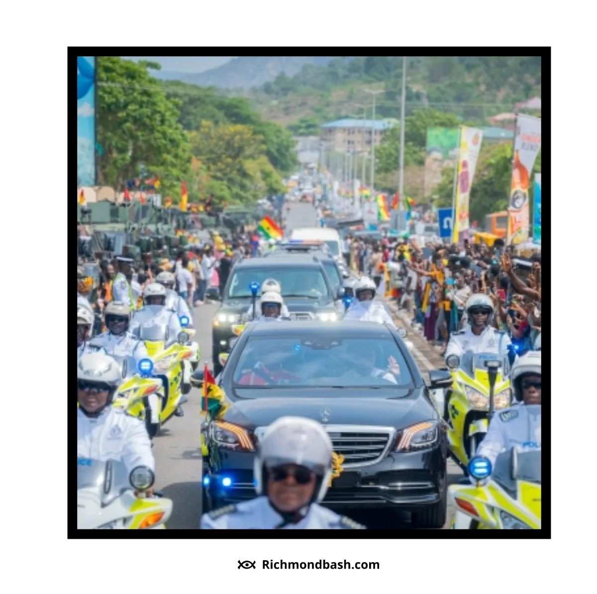 President Akufo-Addo’s Convoy Involved In Fatal Accident On Accra-Kumasi Highway