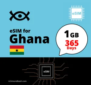 1GB Daily eSIM Data Plan Ghana: 365 Days of High-Speed Internet 8 56