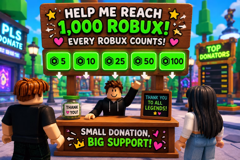 how to get donation buttons in pls donate